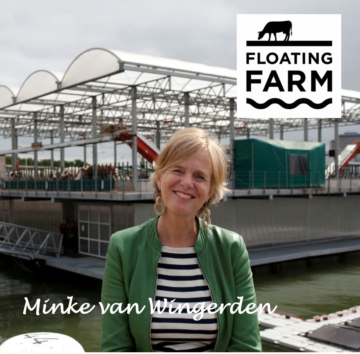 Floating Farm Rotterdam calf care system Minke van Wingerden nuchtere kalverenopvang